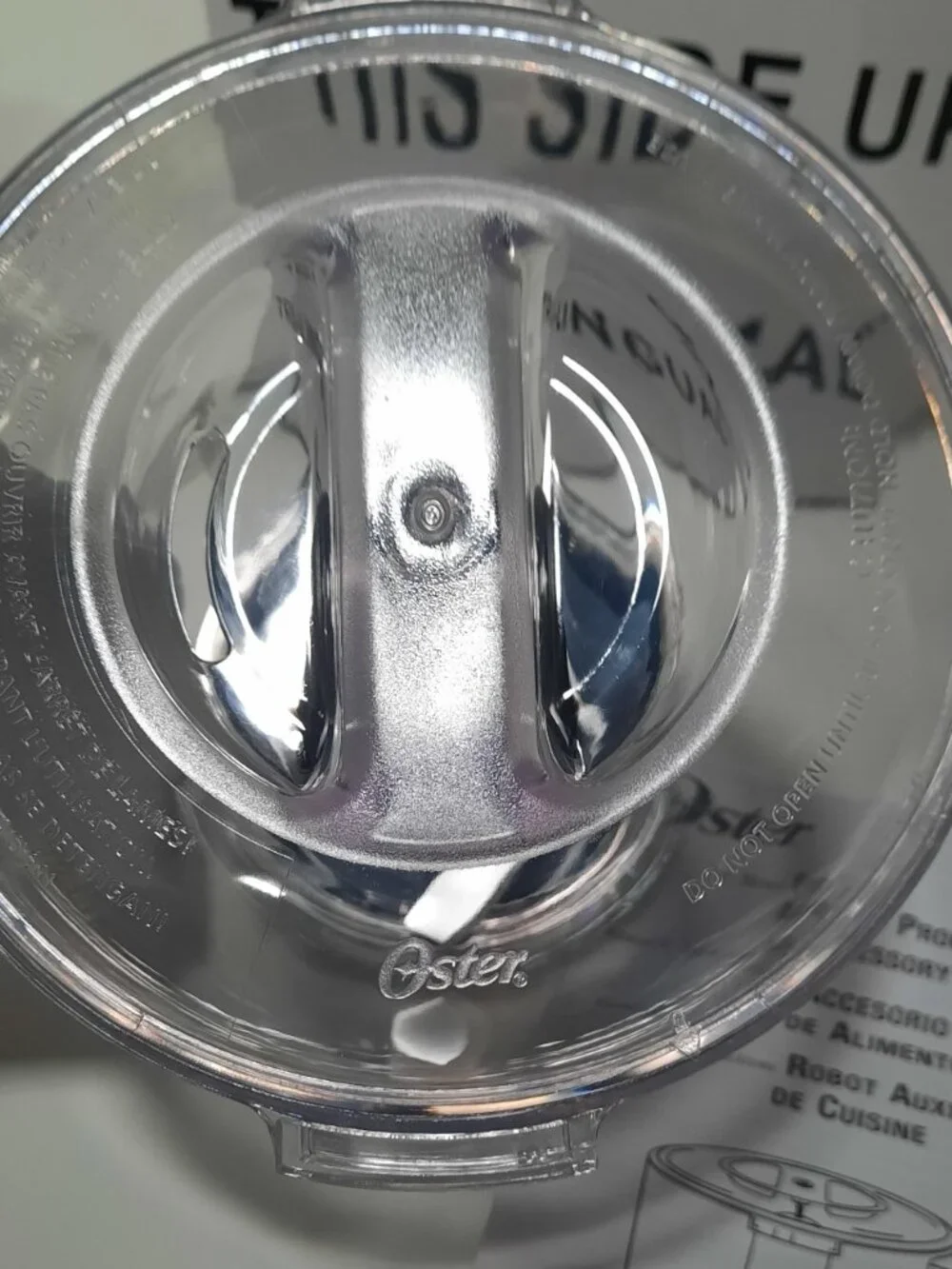 Oster Blender 3-Cup Food Processor Attachment 116432-101-090 NIB Replacement
